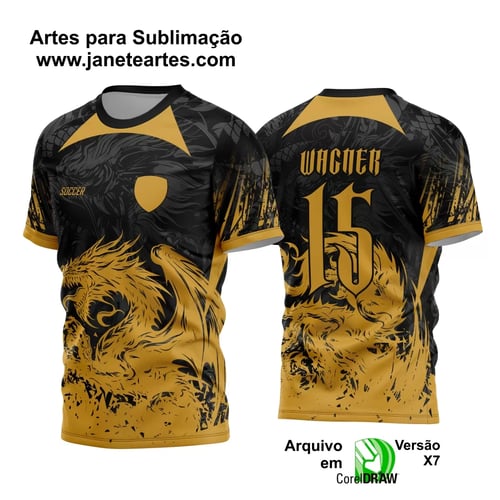 Arte Vetor Camisa Interclasse Dragão 2024