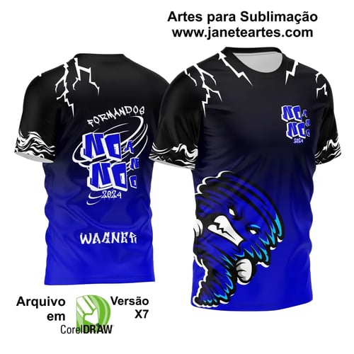 Arte Vetor Camisa Formandos Nono Ano 2024 Furacão Arte Vetor Camisa Formandos Nono Ano 2024 Furacão