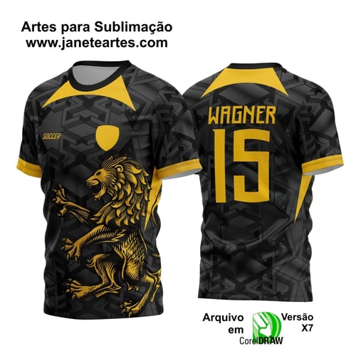 Arte Estampa Camisa InterClasse Leão 2024