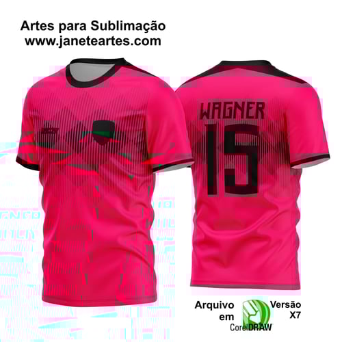 Arte Vetor Estampa Camisa Time Amador Futebol 2024 Arte Vetor Estampa Camisa Time Amador Futebol 2024