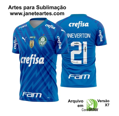 Arte Vetor Camisa Palmeiras Goleiro 2024 - 2025 Arte Vetor Camisa Palmeiras Goleiro 2024 - 2025