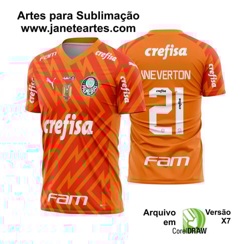 Arte Vetor Camisa Palmeiras Goleiro 2024 - 2025 Arte Vetor Camisa Palmeiras Goleiro 2024 - 2025