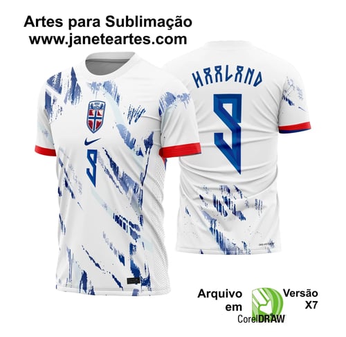 Arte Vetor Camisa Noruega Reserva 2024 - 2025 Arte Vetor Camisa Noruega Reserva 2024 - 2025