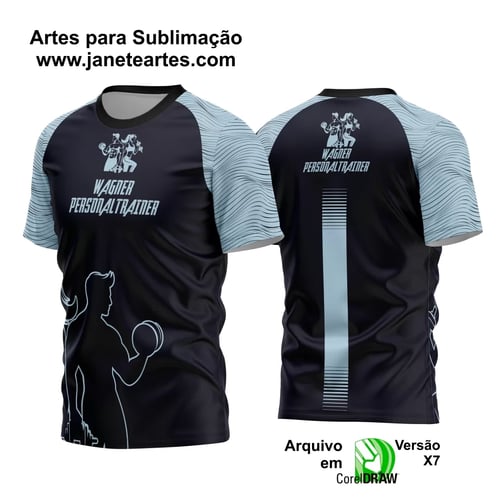 Arte Estampa Camisa Profissão - Personal Trainer Academia Fitness Arte Estampa Camisa Profissão - Personal Trainer Academia Fitness