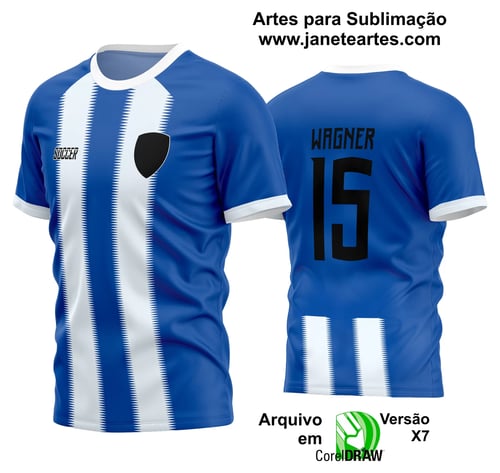 Arte Vetor Estampa Camisa Time Amador Futebol 2024 Arte Vetor Estampa Camisa Time Amador Futebol 2024
