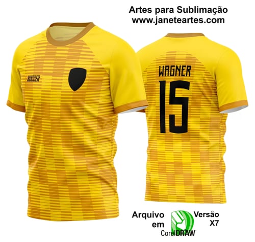 Arte Vetor Estampa Camisa Time Amador Futebol 2024 Arte Vetor Estampa Camisa Time Amador Futebol 2024