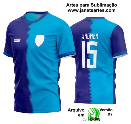 Arte Vetor Estampa Camisa Time Amador Futebol 2024 Arte Vetor Estampa Camisa Time Amador Futebol 2024