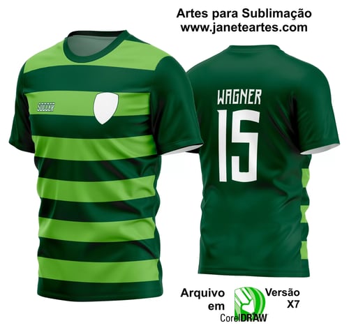 Arte Vetor Estampa Camisa Time Amador Futebol 2024 Arte Vetor Estampa Camisa Time Amador Futebol 2024