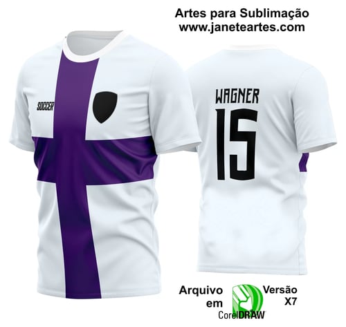 Arte Vetor Estampa Camisa Time Amador Futebol 2024 Arte Vetor Estampa Camisa Time Amador Futebol 2024