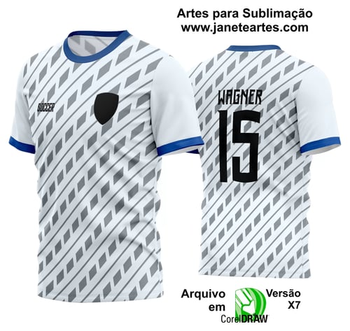 Arte Vetor Estampa Camisa Time Amador Futebol 2024 Arte Vetor Estampa Camisa Time Amador Futebol 2024