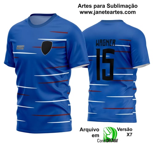 Arte Vetor Estampa Camisa Time Amador Futebol 2024 Arte Vetor Estampa Camisa Time Amador Futebol 2024