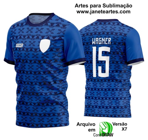 Arte Vetor Estampa Camisa Time Amador Futebol 2024 Arte Vetor Estampa Camisa Time Amador Futebol 2024