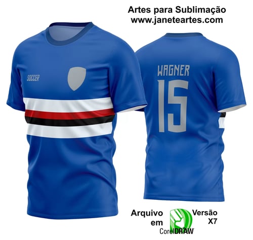 Arte Vetor Estampa Camisa Time Amador Futebol 2024 Arte Vetor Estampa Camisa Time Amador Futebol 2024