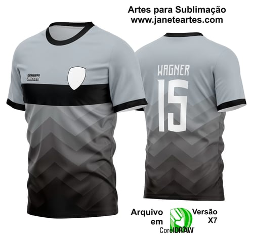 Arte Vetor Estampa Camisa Time Amador Futebol 2024 Arte Vetor Estampa Camisa Time Amador Futebol 2024