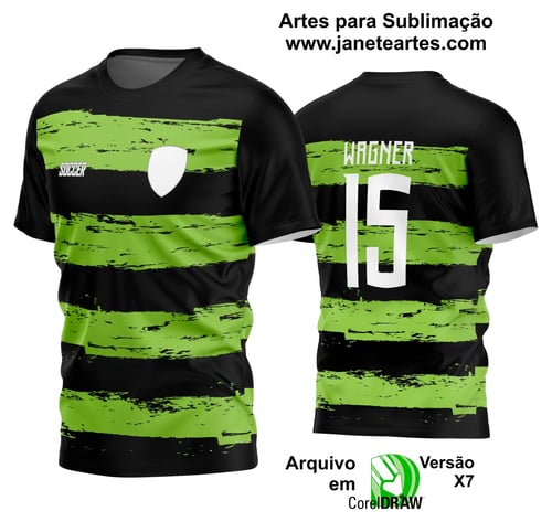 Arte Vetor Estampa Camisa Time Amador Futebol 2024 Arte Vetor Estampa Camisa Time Amador Futebol 2024