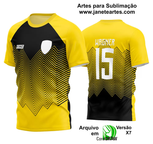 Arte Vetor Estampa Camisa Time Amador Futebol 2024 Arte Vetor Estampa Camisa Time Amador Futebol 2024
