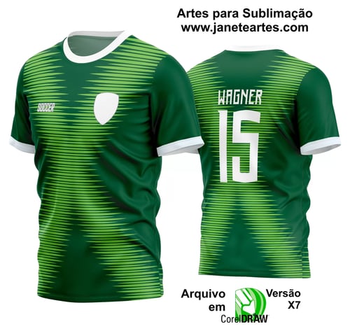 Arte Vetor Estampa Camisa Time Amador Futebol 2024 Arte Vetor Estampa Camisa Time Amador Futebol 2024