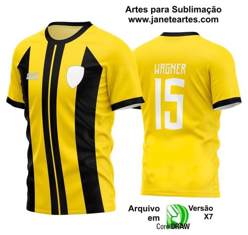 Arte Vetor Estampa Camisa Time Amador Futebol 2024 Arte Vetor Estampa Camisa Time Amador Futebol 2024