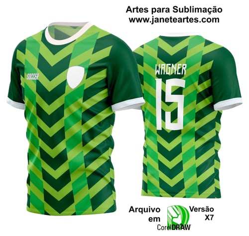 Arte Vetor Estampa Camisa Time Amador Futebol 2024 Arte Vetor Estampa Camisa Time Amador Futebol 2024
