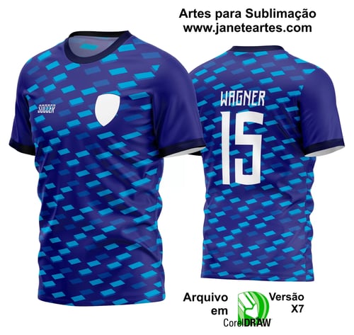 Arte Vetor Estampa Camisa Time Amador Futebol 2024 Arte Vetor Estampa Camisa Time Amador Futebol 2024