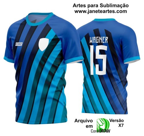 Arte Vetor Estampa Camisa Time Amador Futebol 2024 Arte Vetor Estampa Camisa Time Amador Futebol 2024