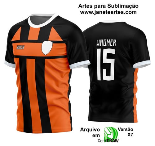 Arte Vetor Estampa Camisa Time Amador Futebol 2024 Arte Vetor Estampa Camisa Time Amador Futebol 2024