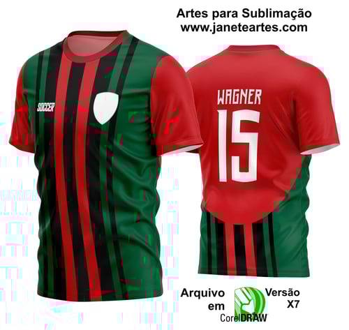 Arte Vetor Estampa Camisa Time Amador Futebol 2024 Arte Vetor Estampa Camisa Time Amador Futebol 2024