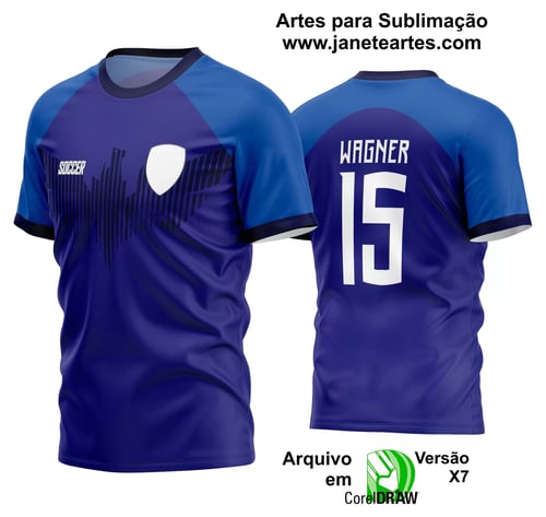 Arte Vetor Estampa Camisa Time Amador Futebol 2024 Arte Vetor Estampa Camisa Time Amador Futebol 2024