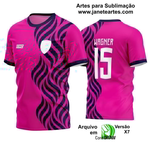 Arte Vetor Estampa Camisa Time Amador Futebol 2024 Arte Vetor Estampa Camisa Time Amador Futebol 2024