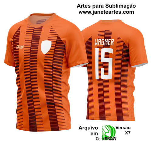 Arte Vetor Estampa Camisa Time Amador Futebol 2024 Arte Vetor Estampa Camisa Time Amador Futebol 2024
