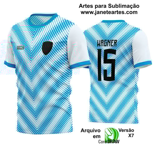 Arte Vetor Estampa Camisa Time Amador Futebol 2024 Arte Vetor Estampa Camisa Time Amador Futebol 2024