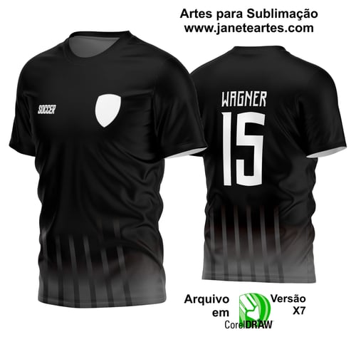 Arte Vetor Estampa Camisa Time Amador Futebol 2024 Arte Vetor Estampa Camisa Time Amador Futebol 2024
