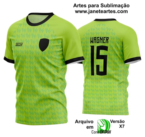 Arte Vetor Estampa Camisa Time Amador Futebol 2024 Arte Vetor Estampa Camisa Time Amador Futebol 2024