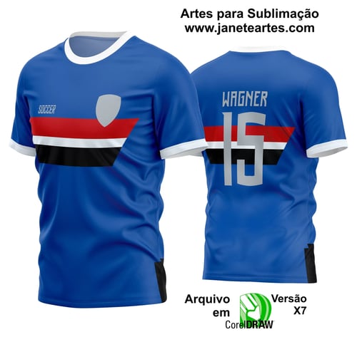 Arte Vetor Estampa Camisa Time Amador Futebol 2024 Arte Vetor Estampa Camisa Time Amador Futebol 2024
