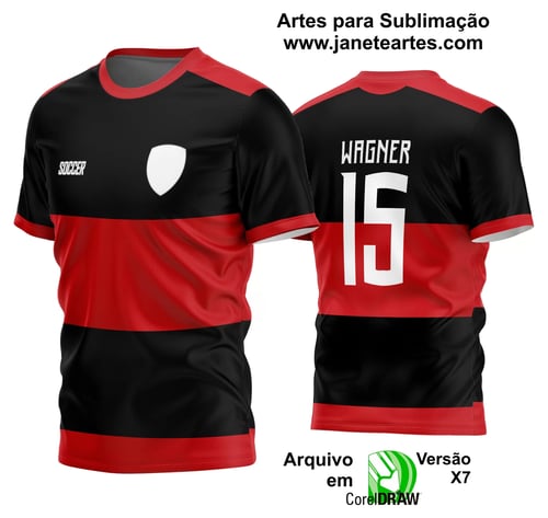 Arte Vetor Estampa Camisa Time Amador Futebol 2024 Arte Vetor Estampa Camisa Time Amador Futebol 2024