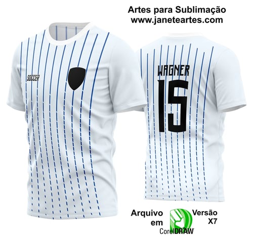 Arte Vetor Estampa Camisa Time Amador Futebol 2024 Arte Vetor Estampa Camisa Time Amador Futebol 2024