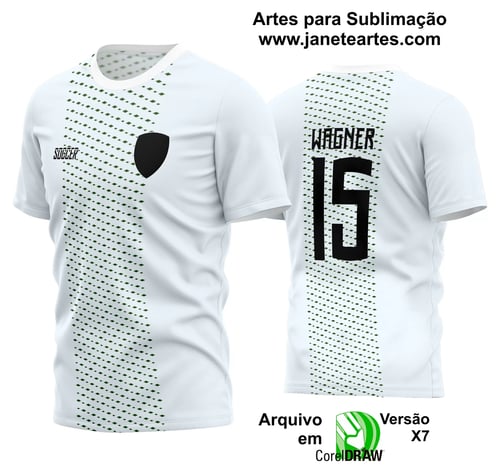 Arte Vetor Estampa Camisa Time Amador Futebol 2024 Arte Vetor Estampa Camisa Time Amador Futebol 2024