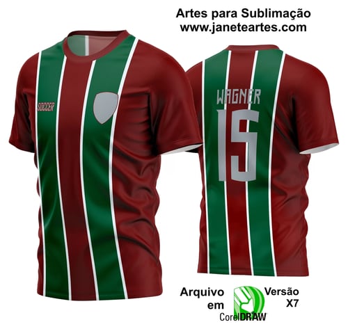 Arte Vetor Estampa Camisa Time Amador Futebol 2024 Arte Vetor Estampa Camisa Time Amador Futebol 2024