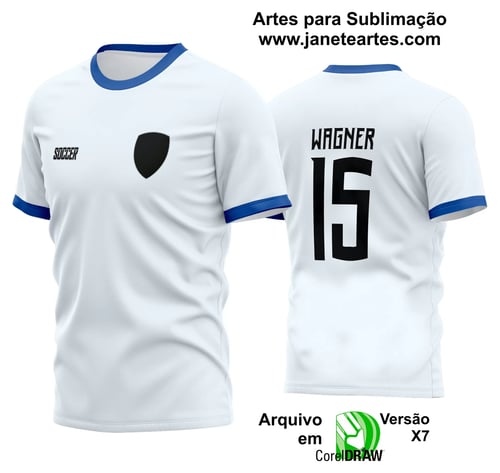 Arte Vetor Estampa Camisa Time Amador Futebol 2024 Arte Vetor Estampa Camisa Time Amador Futebol 2024