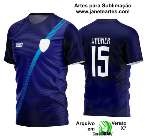 Arte Vetor Estampa Camisa Time Amador Futebol 2024 Arte Vetor Estampa Camisa Time Amador Futebol 2024