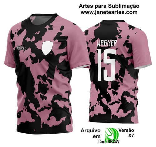 Arte Vetor Estampa Camisa Time Amador Futebol 2024 Arte Vetor Estampa Camisa Time Amador Futebol 2024