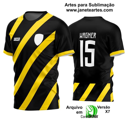 Arte Vetor Estampa Camisa Time Amador Futebol 2024 Arte Vetor Estampa Camisa Time Amador Futebol 2024