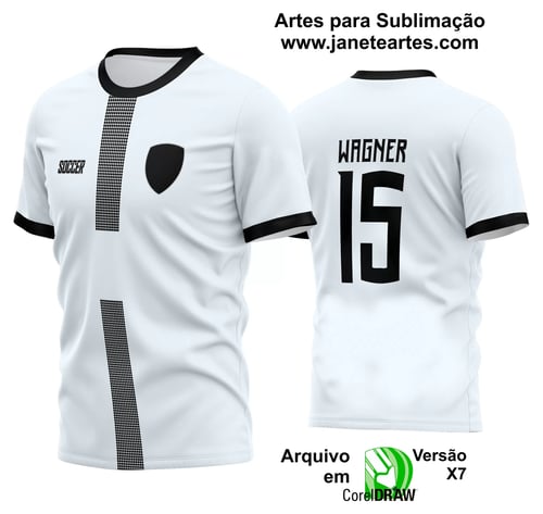 Arte Vetor Estampa Camisa Time Amador Futebol 2024 Arte Vetor Estampa Camisa Time Amador Futebol 2024