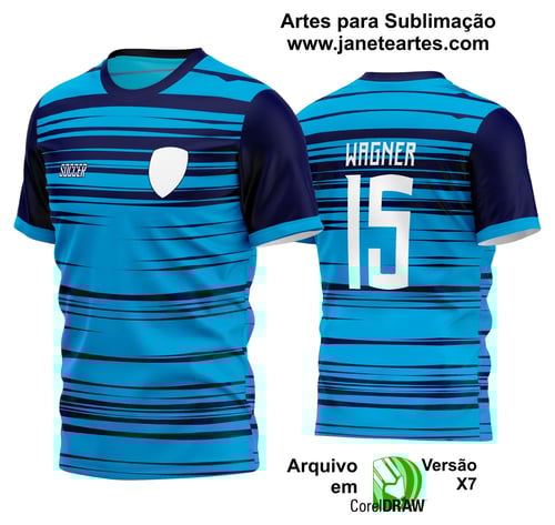 Arte Vetor Estampa Camisa Time Amador Futebol 2024 Arte Vetor Estampa Camisa Time Amador Futebol 2024