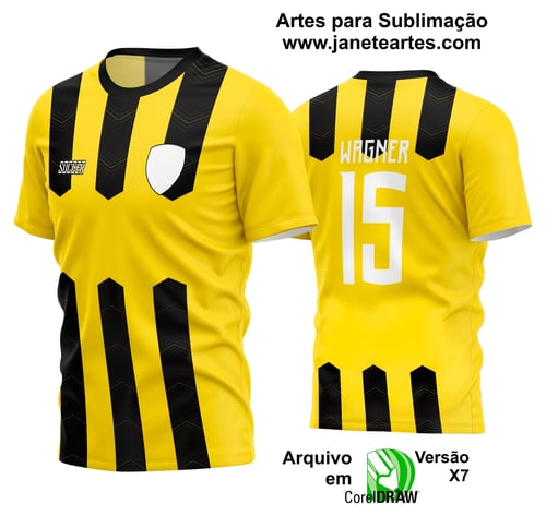 Arte Vetor Estampa Camisa Time Amador Futebol 2024 Arte Vetor Estampa Camisa Time Amador Futebol 2024