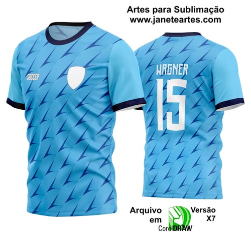 Arte Vetor Estampa Camisa Time Amador Futebol 2024 Arte Vetor Estampa Camisa Time Amador Futebol 2024