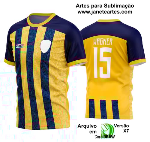 Arte Vetor Estampa Camisa Time Amador Futebol 2024 Arte Vetor Estampa Camisa Time Amador Futebol 2024