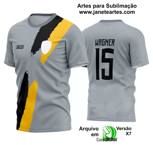 Arte Vetor Estampa Camisa Time Amador Futebol 2024 Arte Vetor Estampa Camisa Time Amador Futebol 2024