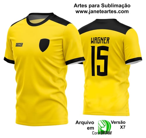 Arte Vetor Estampa Camisa Time Amador Futebol 2024 Arte Vetor Estampa Camisa Time Amador Futebol 2024