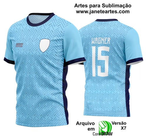 Arte Vetor Estampa Camisa Time Amador Futebol 2024 Arte Vetor Estampa Camisa Time Amador Futebol 2024